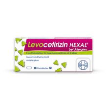 Levocetirizin Hexal<br>  bei Allergien*   <br><b>4,95 €</br></b>